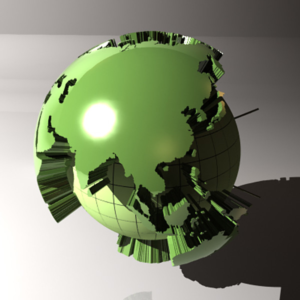 3d globe earth - Globe Earth World v4 by Mihai Panait